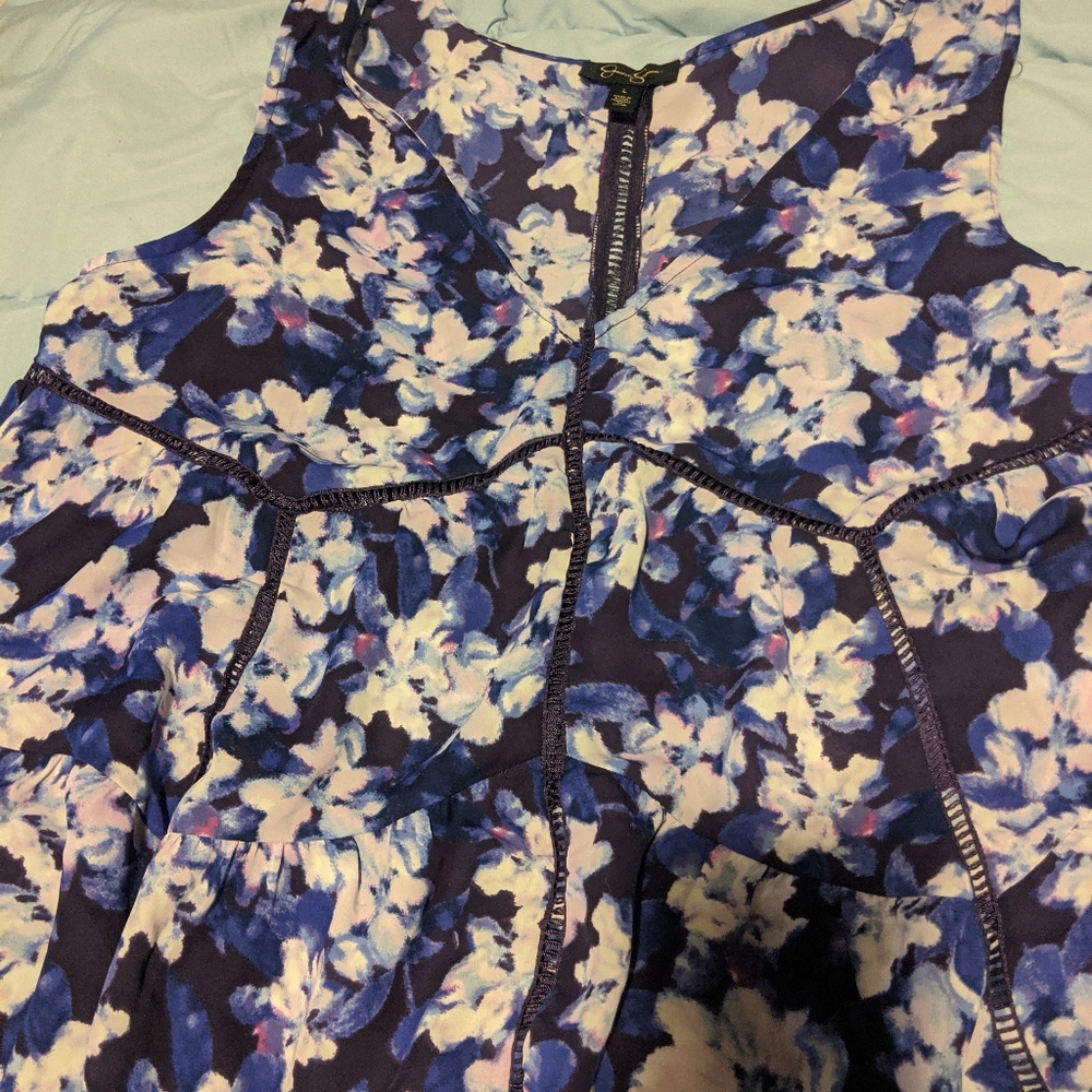 Floral tank top
